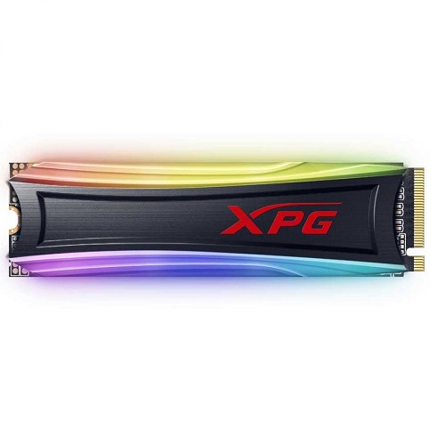 Накопитель SSD PCI-E x4 256Gb A-Data S40G RGB AS40G-256GT-C(3500/1200) 160TBW