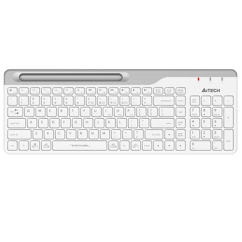 Беспроводная клавиатура A4Tech Fstyler FBK25 белый BT/Radio