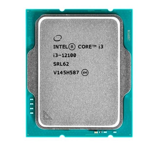 Процессор Intel Core  i3 12100 LGA1700 3.3/4.3GHz 4я