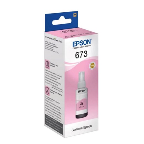 Чернила Epson 673 EcoTank Ink light magenta 