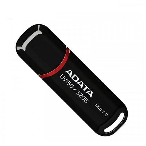 Карта памяти 32Гб  A-Data UV150, черный  USB 3.0