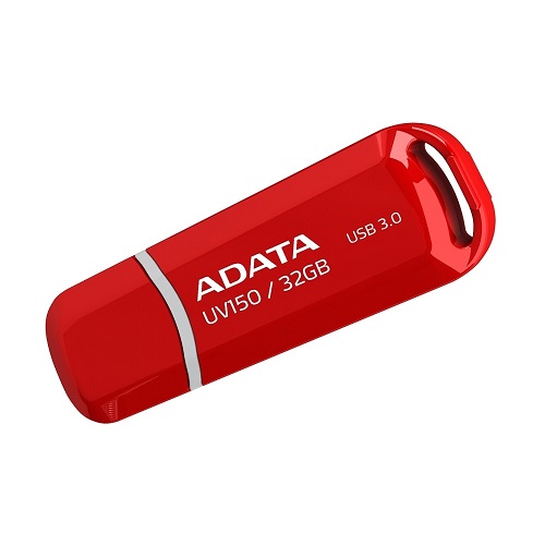 Карта памяти 32Гб A-Data UV150, красный USB 3.0 