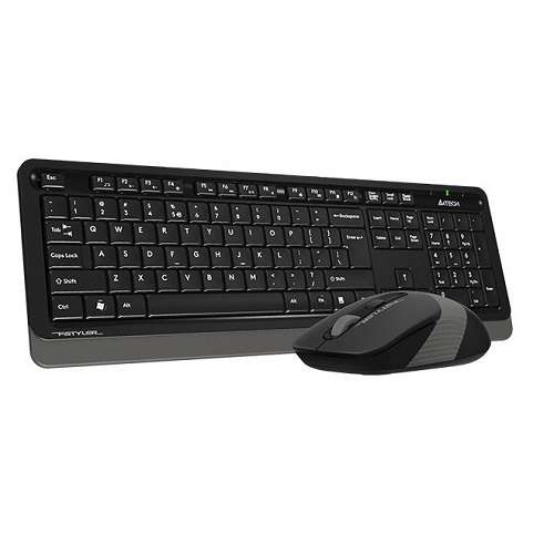 Клавиатура + мышь A4 Fstyler FG1010  черный/серый