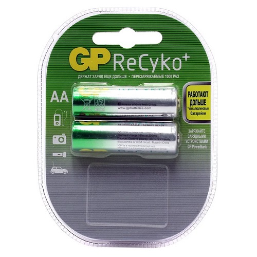 Аккумулятор AA GP 210AAHCB-EC2 Recyko 2100mAh 2шт