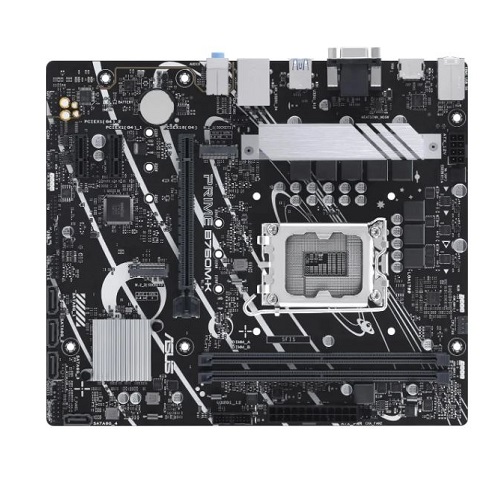 LGA 1700 Материнская плата Asus PRIME B760M-K 2xDDR5 RAID+VGA+HDMI