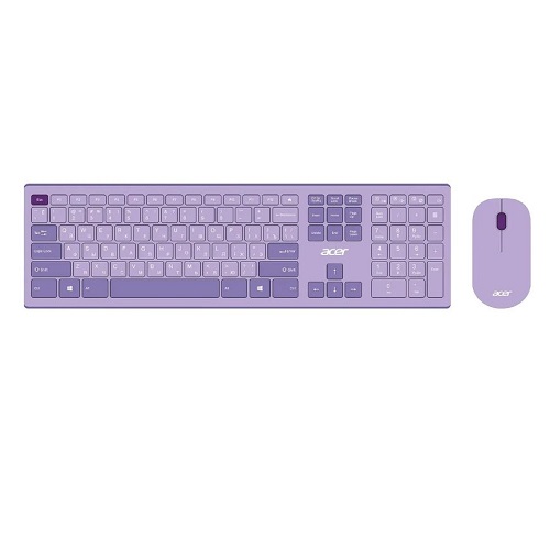 Клавиатура + мышь Acer OCC205 фиолетовый 