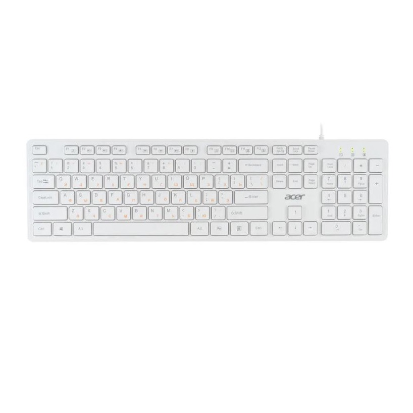 Клавиатура Acer OKW123 белый