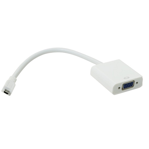Адаптер MicroHDMI-VGA TELECOM <TA593>