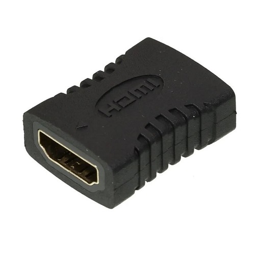 Адаптер HDMI (f)/HDMI (f) черный
