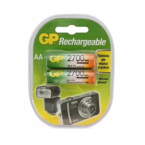 Аккумулятор AA GP 270AAHC-UC2 2700mAh 2шт