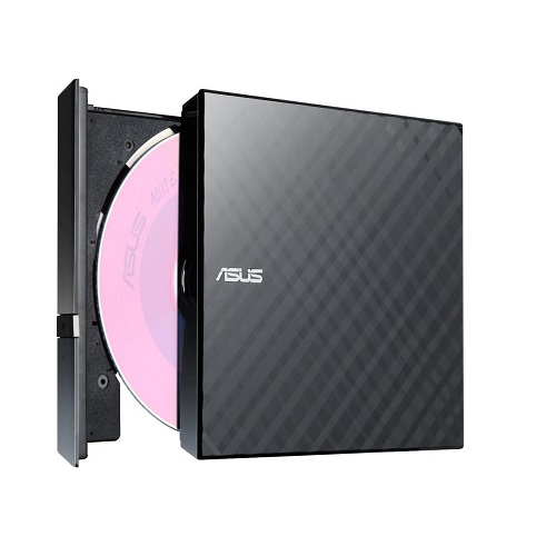 Дисковод DVD+/-RW Asus SDRW-08D2S USB белый