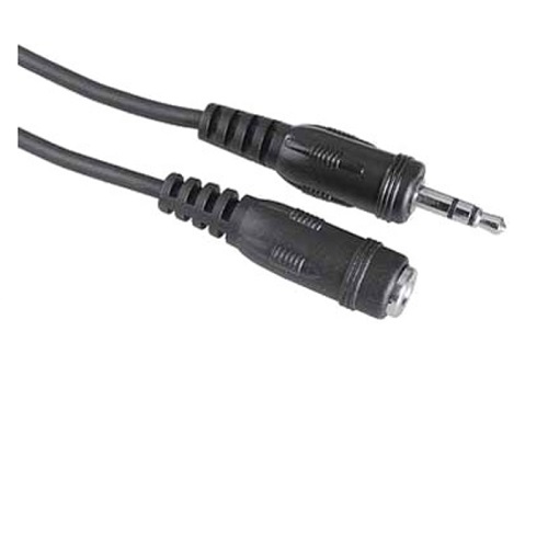 Аудиоудлинитель 3.5 mm (m) jack - 3.5 mm (f) jack Stereo, 2.5 м