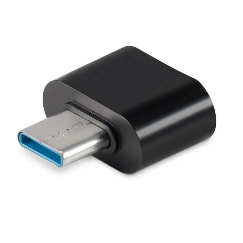 Адаптер Buro BU-USB2-AF-CM USB A(f) USB Type-C (m) черный