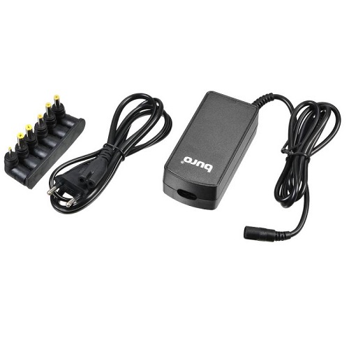 Адаптер питания Buro BUM-0061A40 автоматический 40W 9.5V-19V 6-connectors 1xUSB 1A от бытовой электросети