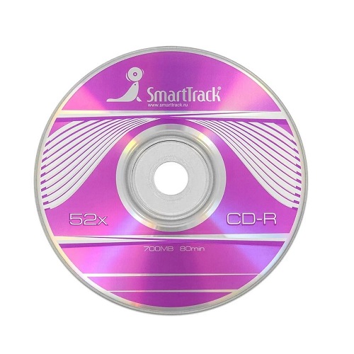 Диск CD-R SmartTrack 700Mb 52x 