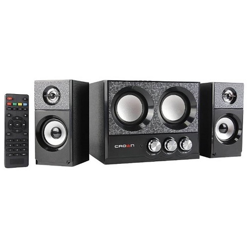 Колонки 2.1 Crown CMBS-161 16W, Bluetooth, FM, USB, ПДУ