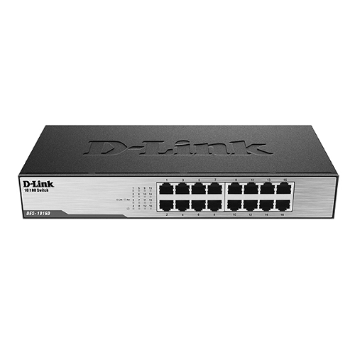 Коммутатор 16 port D-Link DES-1016D/H1A 