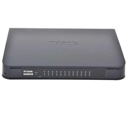 Коммутатор 24 port D-Link DES-1024A/E1B 24x10/100