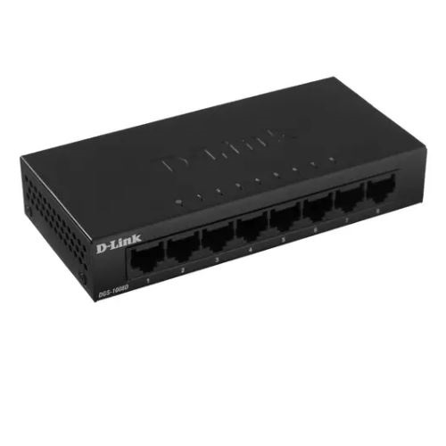 Коммутатор 8 port D-Link DGS-1008D 10/100/1000 