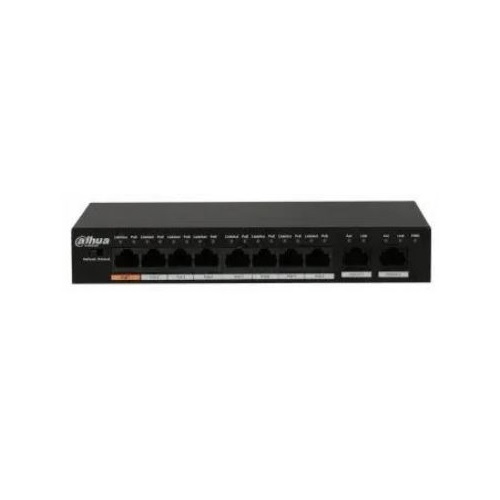 Коммутатор Dahua DH-PFS3010-8ET-96 8x100Mb 8PoE неуправляемый