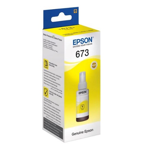 Чернила Epson 673 EcoTank Ink yellow 