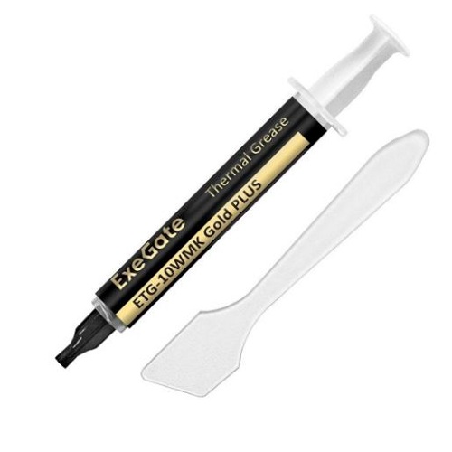 Термопаста ExeGate ETG-10WMK Gold PLUS 10,4 Вт/(м•К), 2г