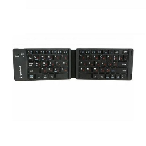Беспроводная клавиатура Gembird KBW-6N Bluetooth, складная, ультра тонкая