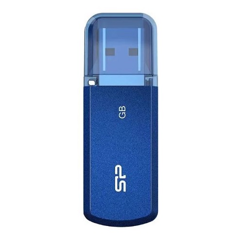 Карта памяти 64Гб Silicon Power Helios синий