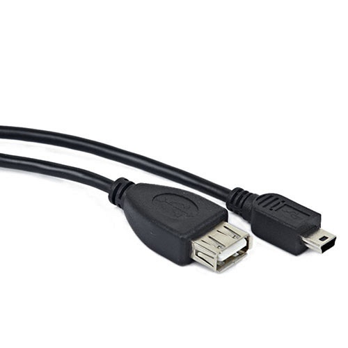 Кабель miniUSB OTG - USB 0.15м