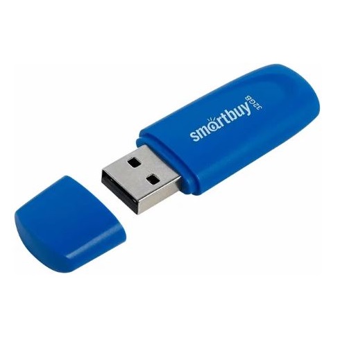 Карта памяти 32Гб SmartBuy Scout Blue