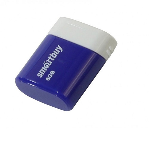 Карта памяти 8GB Smart Buy LARA синий