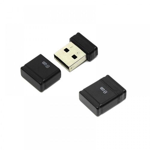 Карта памяти 8Гб Qumo - Nano - черная