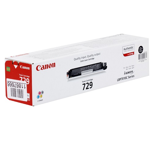 Картридж Canon 729BK LBP-7010C/7018C 