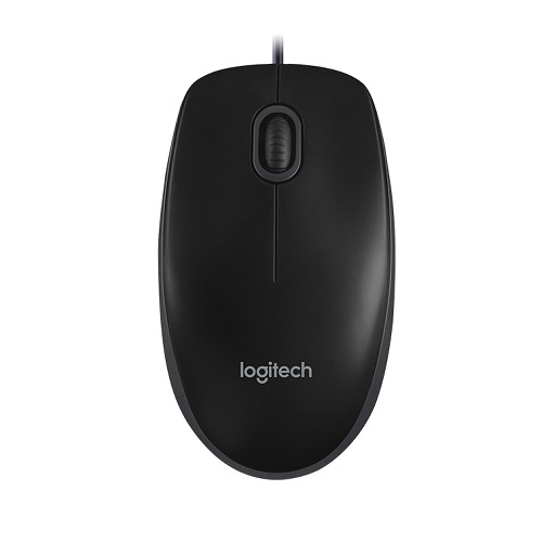 Мышь Logitech B100 черный 