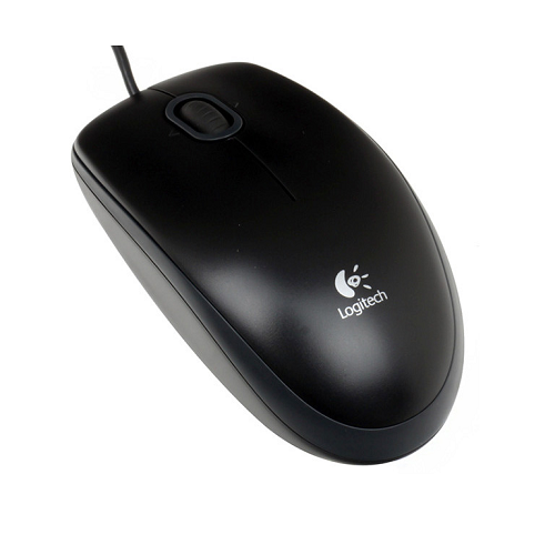 Мышь Logitech B100 черный 