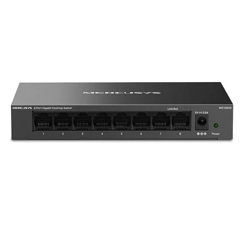 Коммутатор 8 port Mercusys MS108GS гигабитный метал