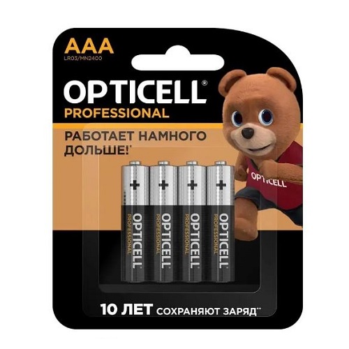 Батарейка AAA Opticell Professional (4шт) 