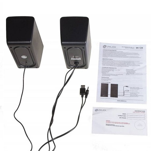 Колонки 2.0 Oklick OK-128 6Вт