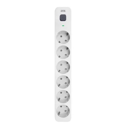Сетевой фильтр 3м Powercom SP-06W (6 розеток) 