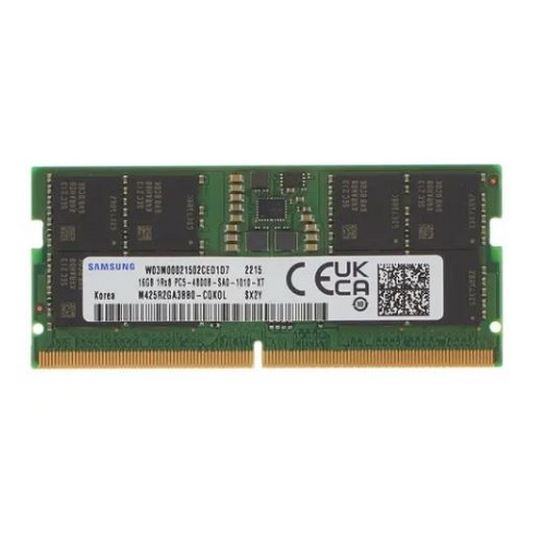 ОЗУ SODIMM DDR5 16GB Samsung 4800MHz 