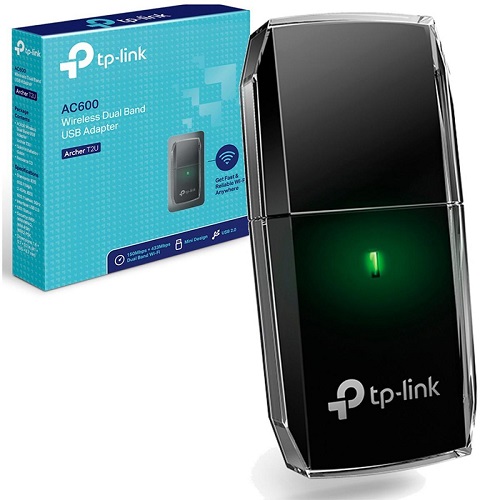 Сетевая карта USB-WiFi TP-Link Archer T2U Plus AC600 