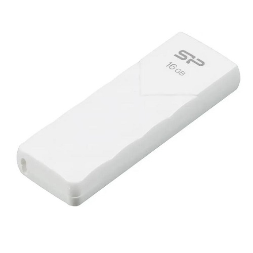 Карта памяти 16Гб Silicon Power Ultima U03 белый