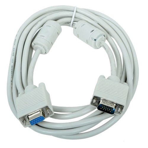 Удлинитель для монитора VGA 15m-15f, PRO, 1.8 м, 2 фильтра