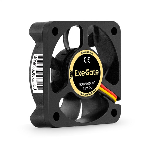 Вентилятор 50mm ExeGate EX05010B3P 10мм