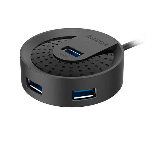 Разветвитель USB 3.0 A4Tech HUB-30 4порт. черный