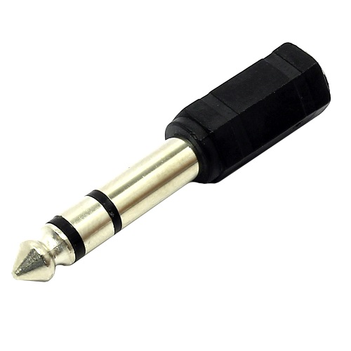 Переходник для микрофона Jack 6.3 (f)/Jack 3.5 (m) 5bites <AA-3F6M-04>Telecom <TA1955>